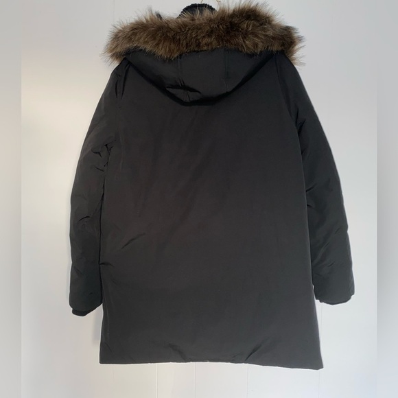 ANDREW MARC Ventura Lamb Fur-Lined & Faux Fur-Trimmed Parka in Black Men’s Sz S - Picture 14 of 16